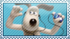 Gromit Jammin Stamp